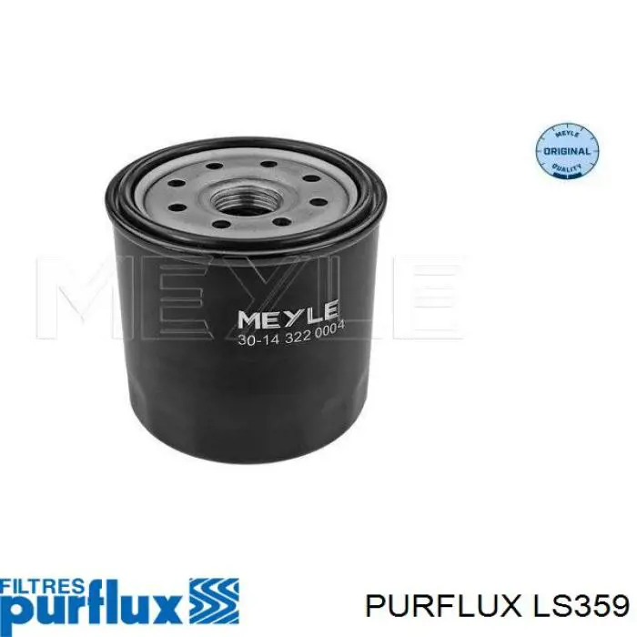 Filtro de aceite LS359 Purflux
