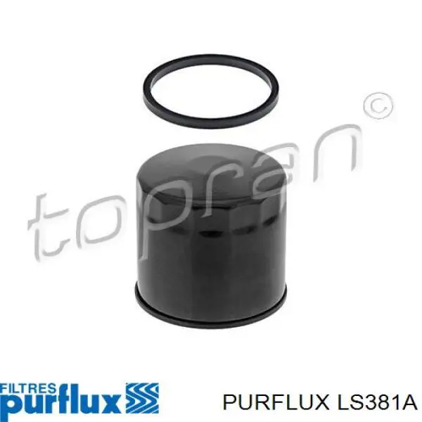 Фильтр очистки масла центробежный Purflux LS381A цена, от 8.55 USD