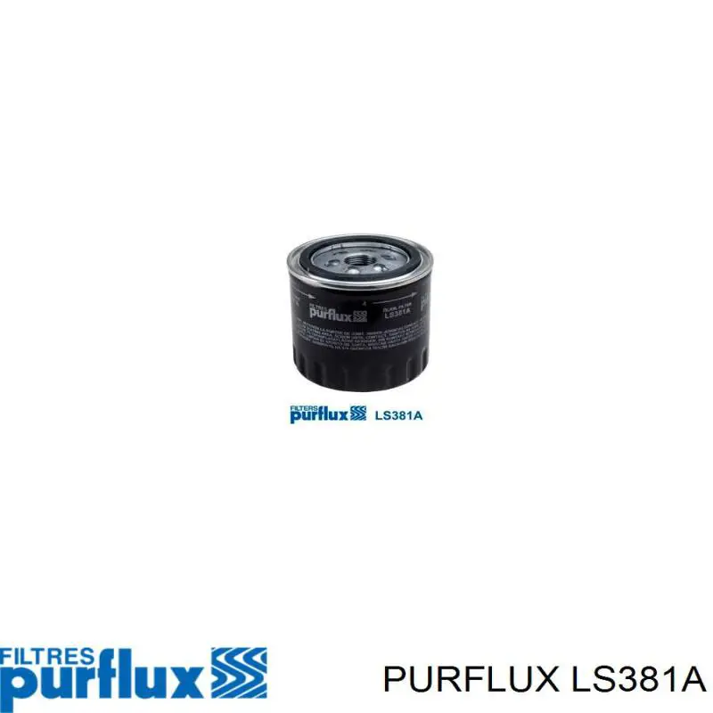 LS381A Purflux Масляный фильтр двигателя