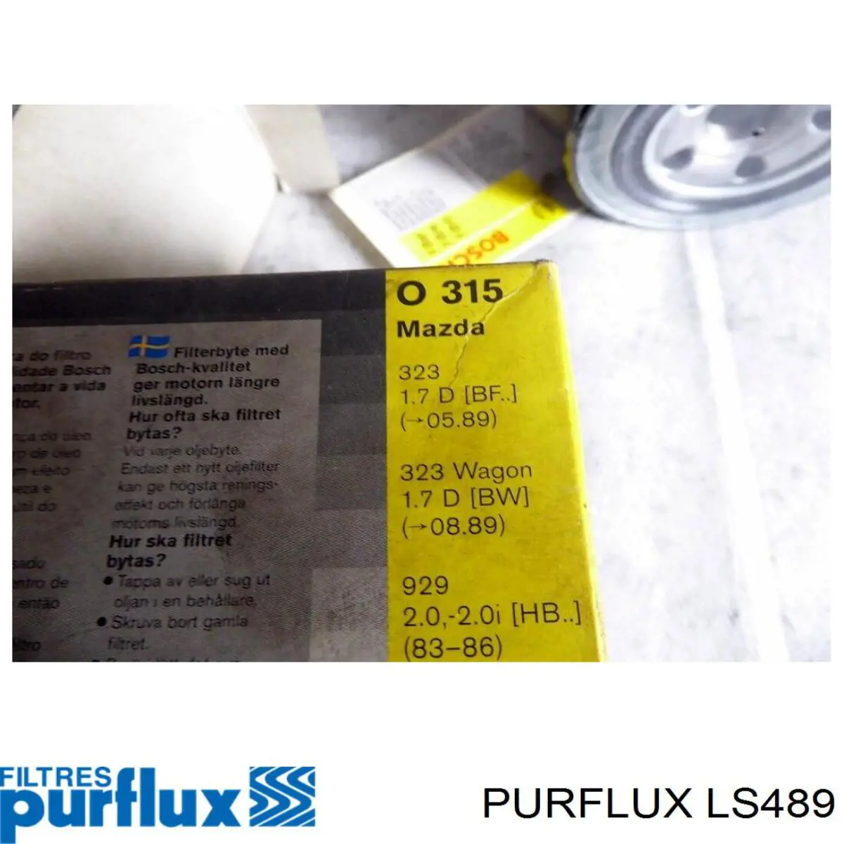 Купить LS489 Purflux Фильтр центробежный очистки масла