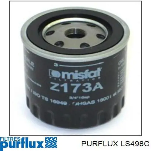 Фильтр очистки масла центробежный Purflux LS498C цена, от 6.08 USD