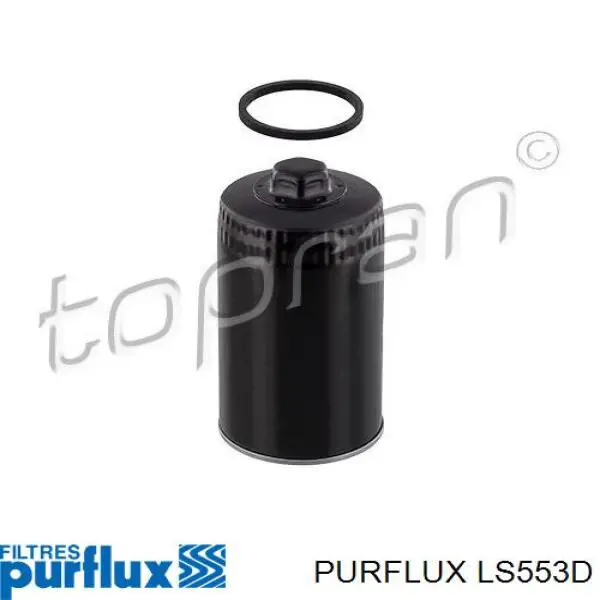 LS553D Purflux Масляный фильтр двигателя