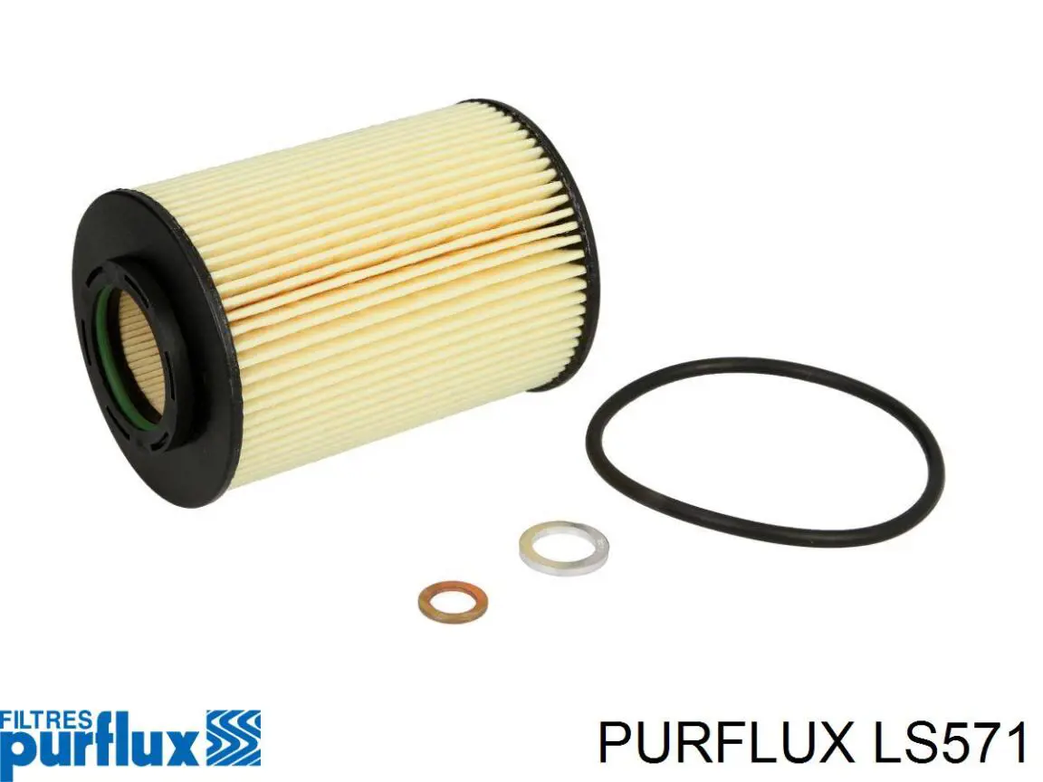 Фильтр масла Purflux LS571