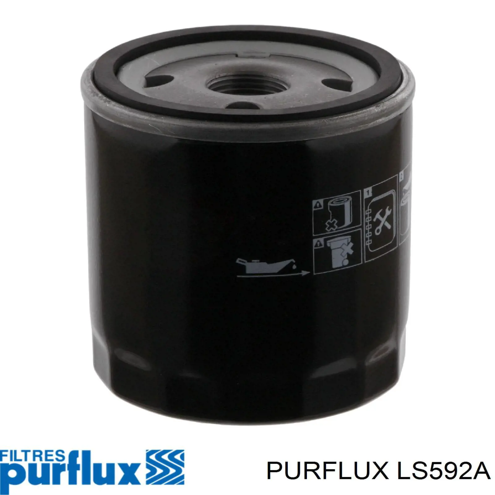 Фильтр очистки масла центробежный Purflux LS592A цена, от 5.25 USD