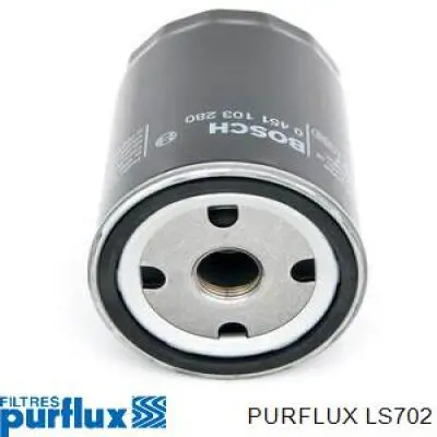 LS702 PURFLUX Filtro de aceite original y equivalente