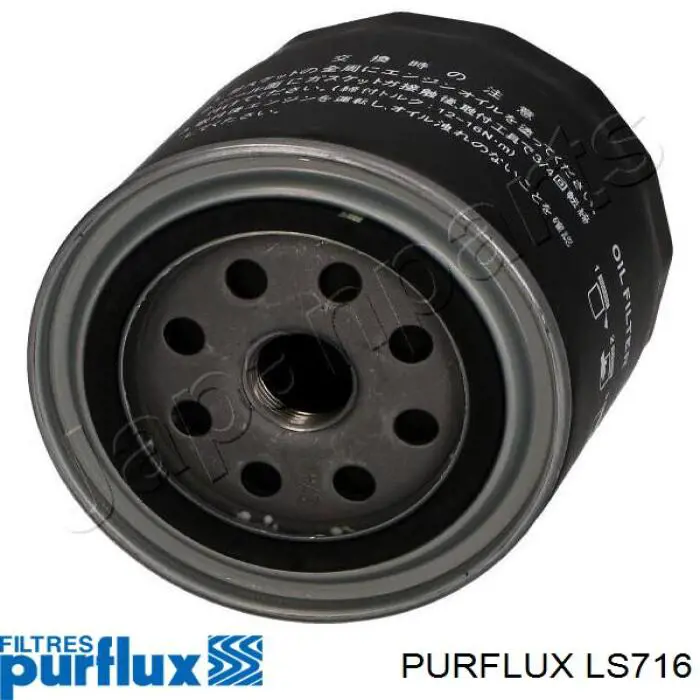 LS716 Purflux Масляный фильтр двигателя