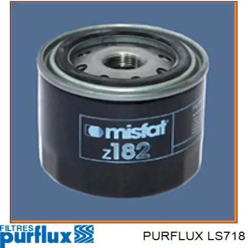 Filtro de aceite LS718 Purflux