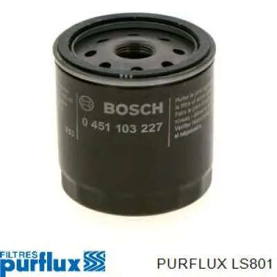 LS801 Purflux Масляный фильтр двигателя
