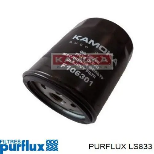 LS833 Purflux Масляный фильтр двигателя