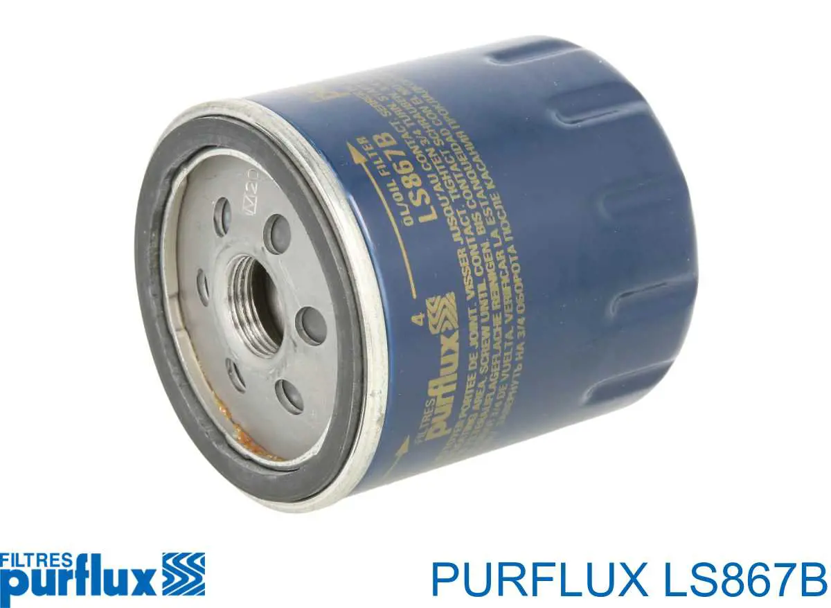 LS867B Purflux Масляный фильтр двигателя