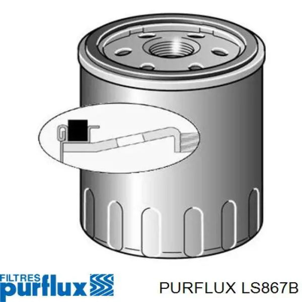 Фильтр масла Purflux LS867B