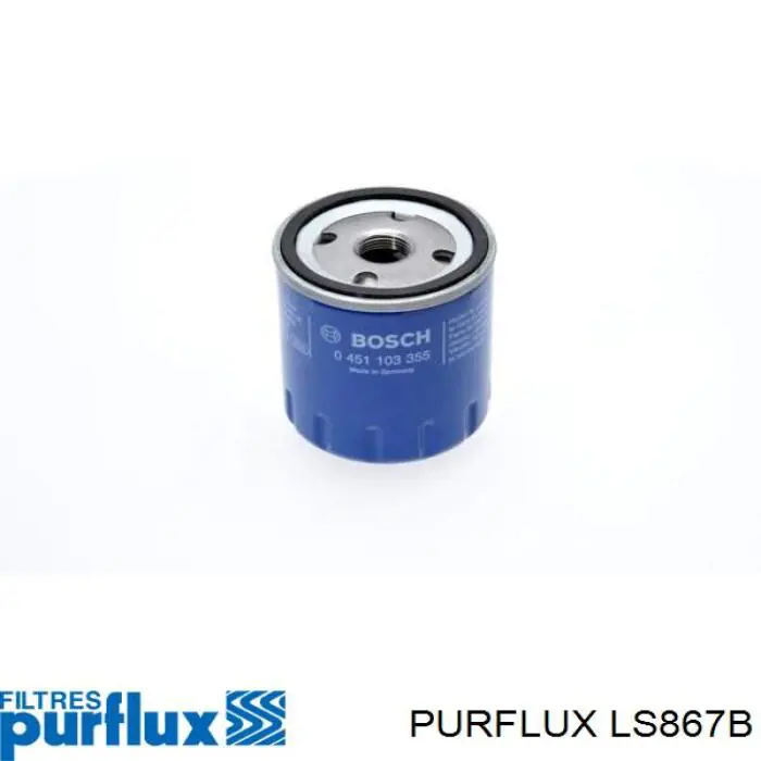 Купить LS867B Purflux Фильтр центробежный очистки масла