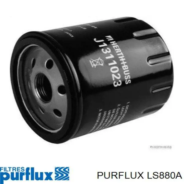 Фильтр очистки масла центробежный Purflux LS880A цена, от 5.07 USD