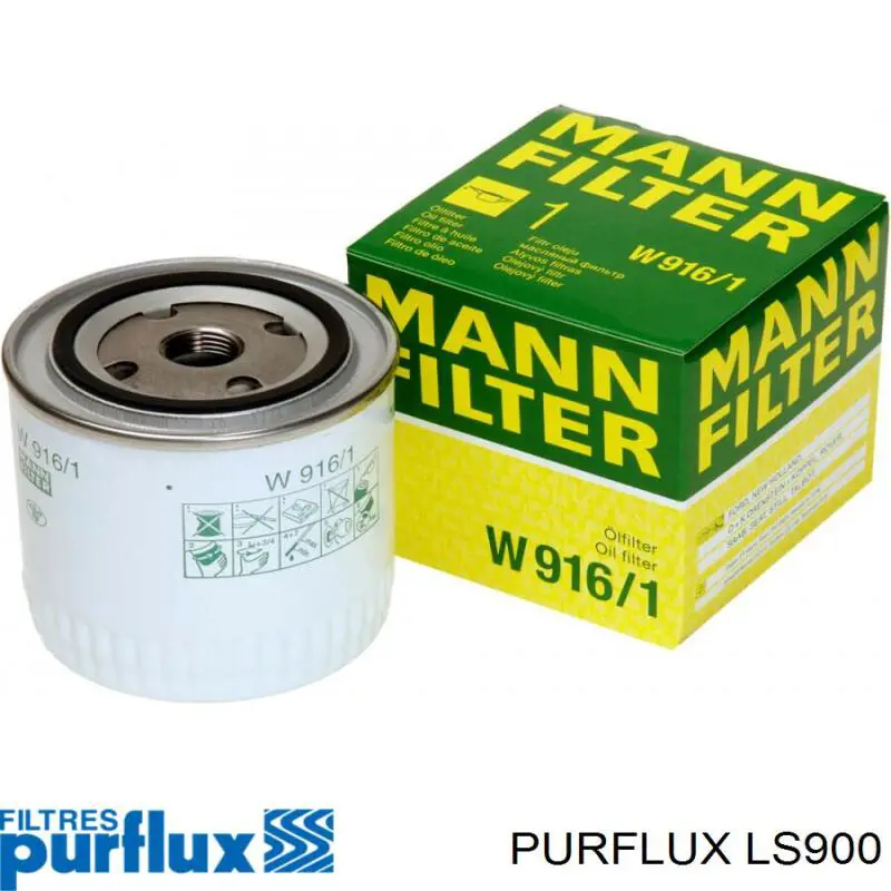 LS900 Purflux масляный фильтр