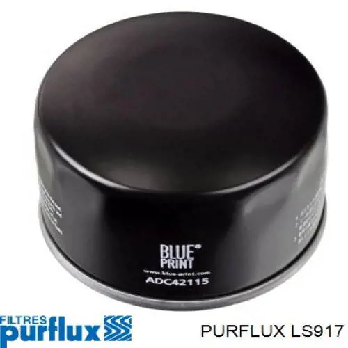 LS917 Purflux Масляный фильтр двигателя