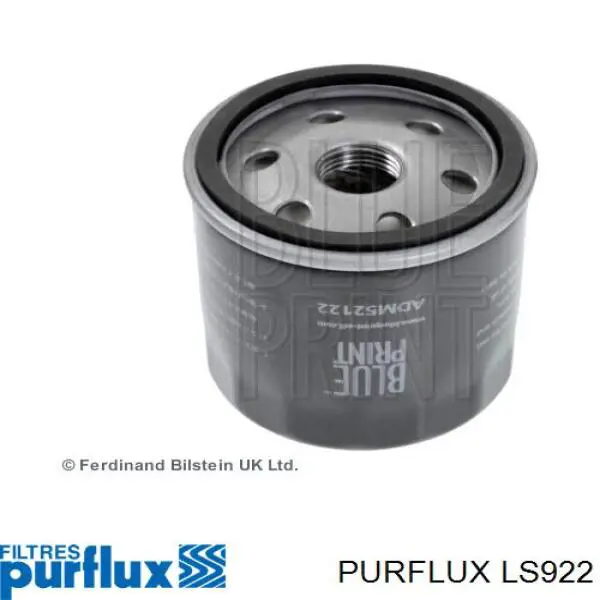 Фильтр очистки масла центробежный Purflux LS922 цена, от 3.54 USD