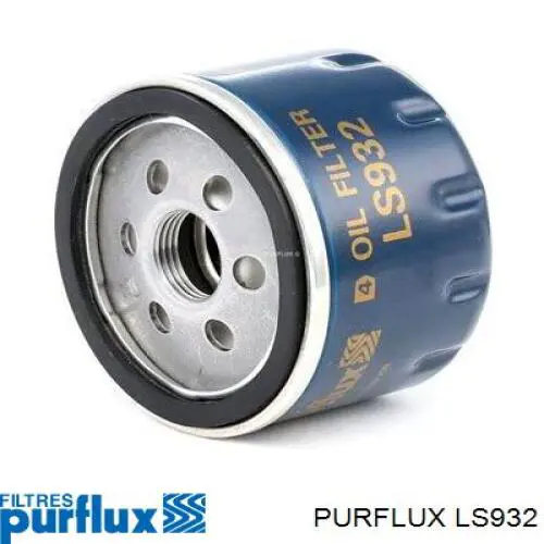 LS932 Purflux Масляный фильтр двигателя