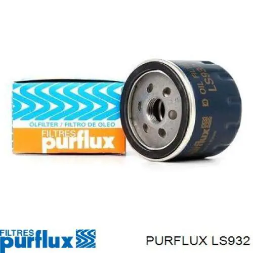 Фильтр очистки масла центробежный Purflux LS932 цена, от 4.51 USD