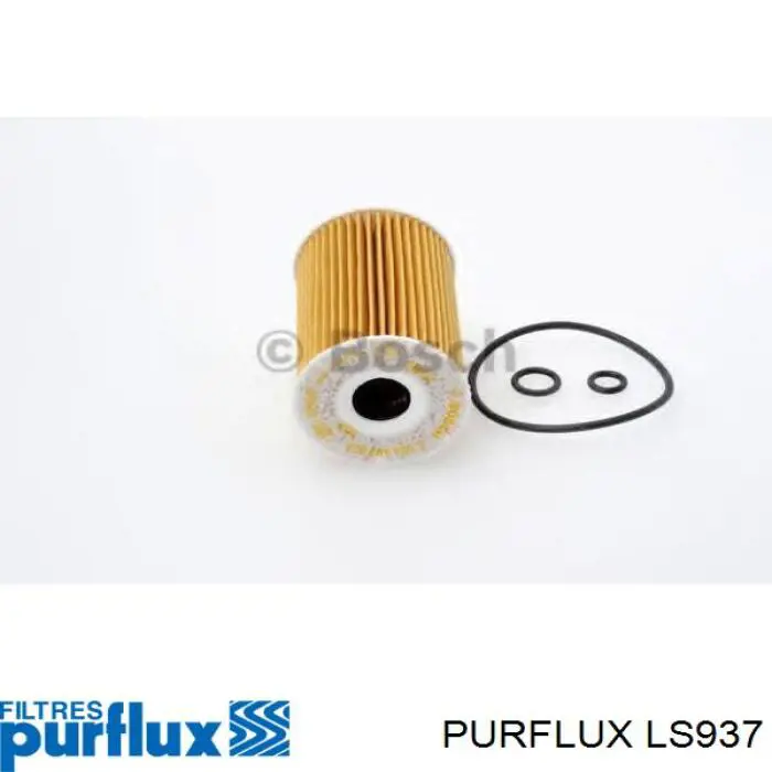 LS937 Purflux Масляный фильтр двигателя