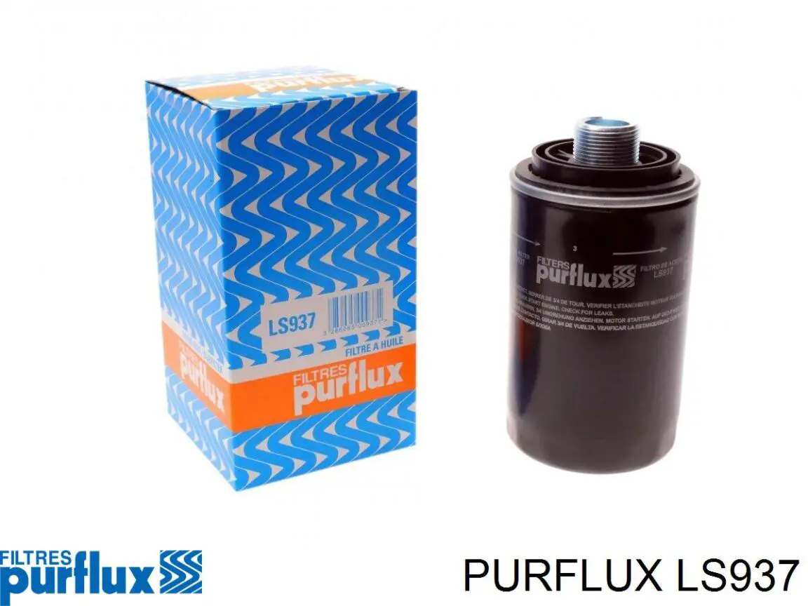 Масляный фильтр LS937 Purflux