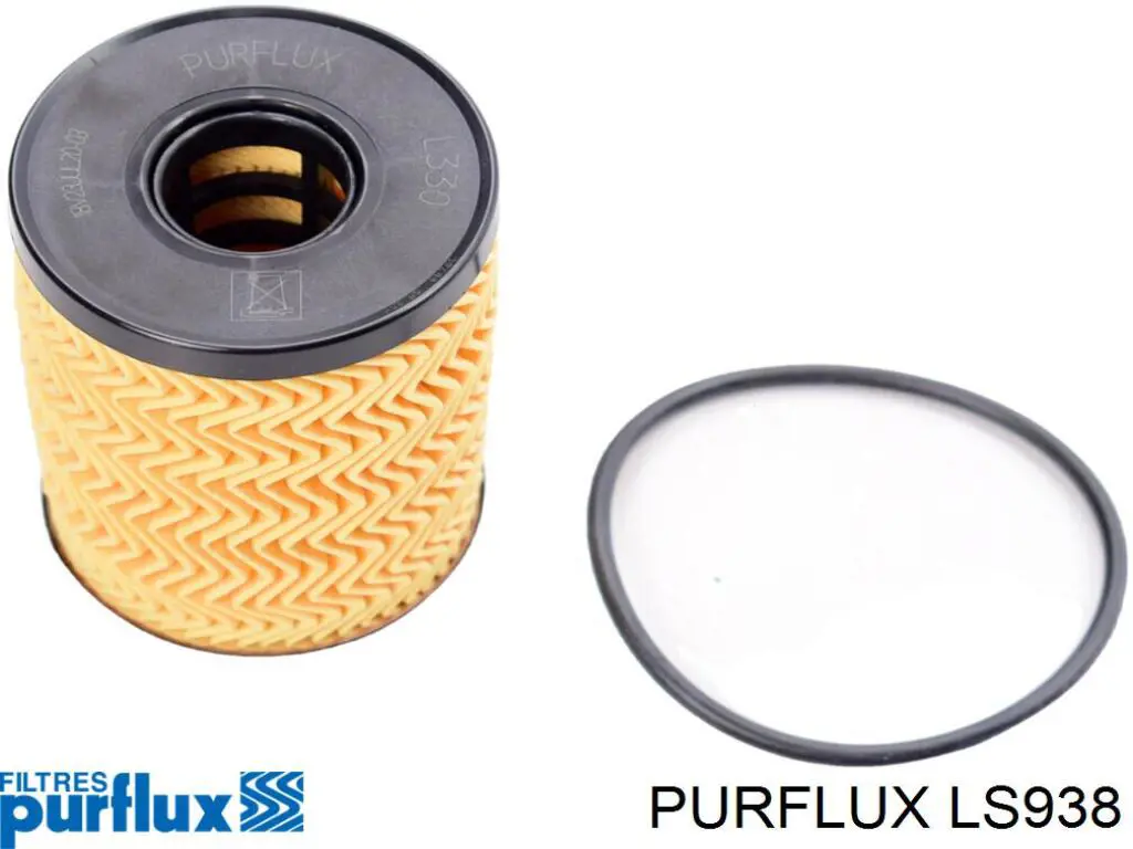 LS938 Purflux Масляный фильтр двигателя