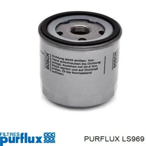 LS969 Purflux масляный фильтр