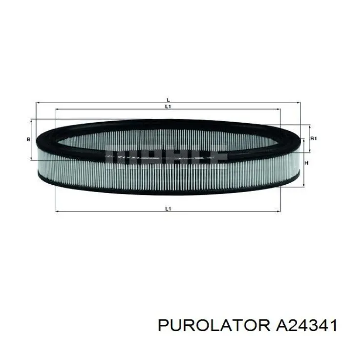A24341 Purolator воздушный фильтр