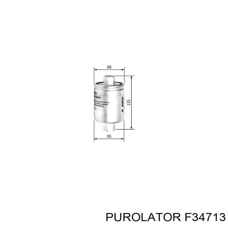 F34713 Purolator Фильтр топлива