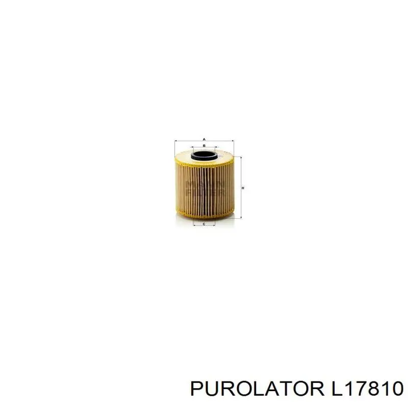 Купить L17810 Purolator Фильтр центробежный очистки масла
