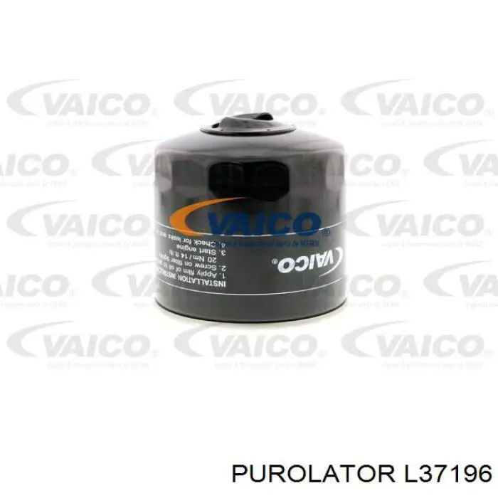 L37196 Purolator масляный фильтр