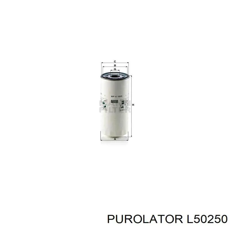 L50250 Purolator масляный фильтр