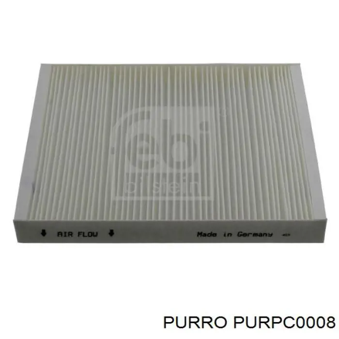 Фильтр воздушный отопителя Purro PURPC0008 цена, от 3.91 USD