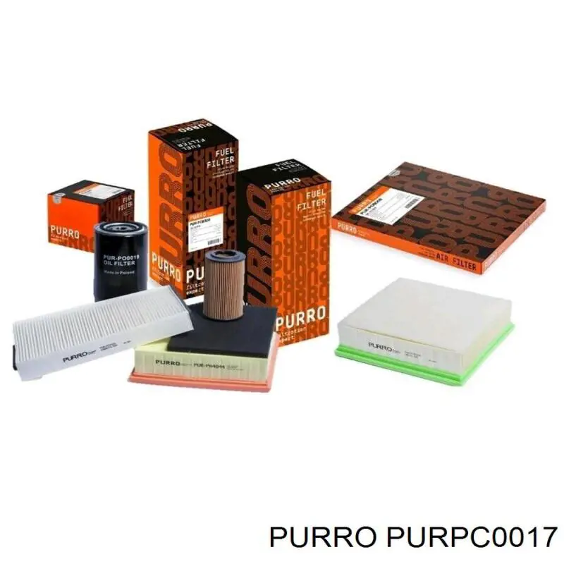 Фильтр салона PURPC0017 Purro