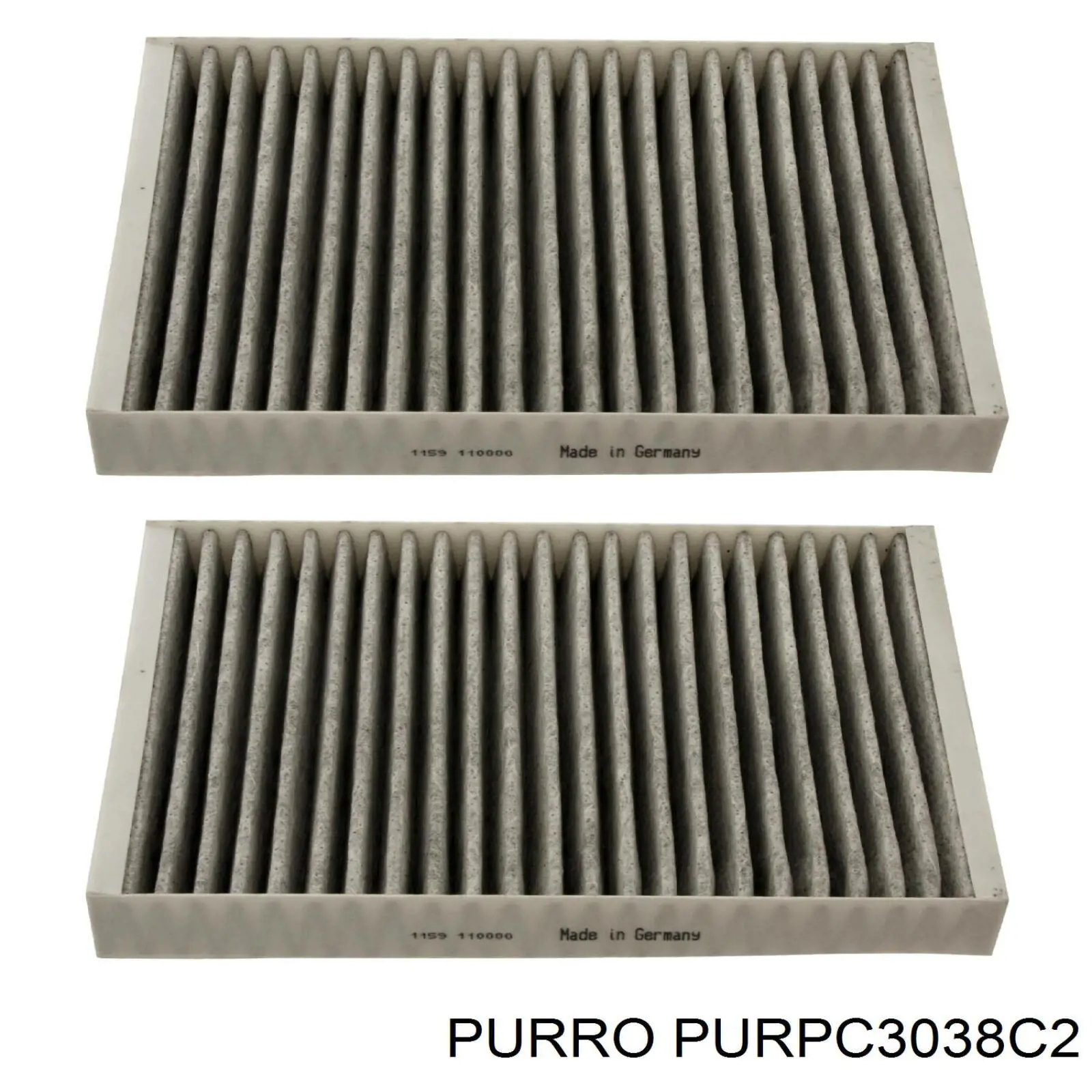 Фильтр воздушный отопителя Purro PURPC3038C2 цена, от 17.38 USD