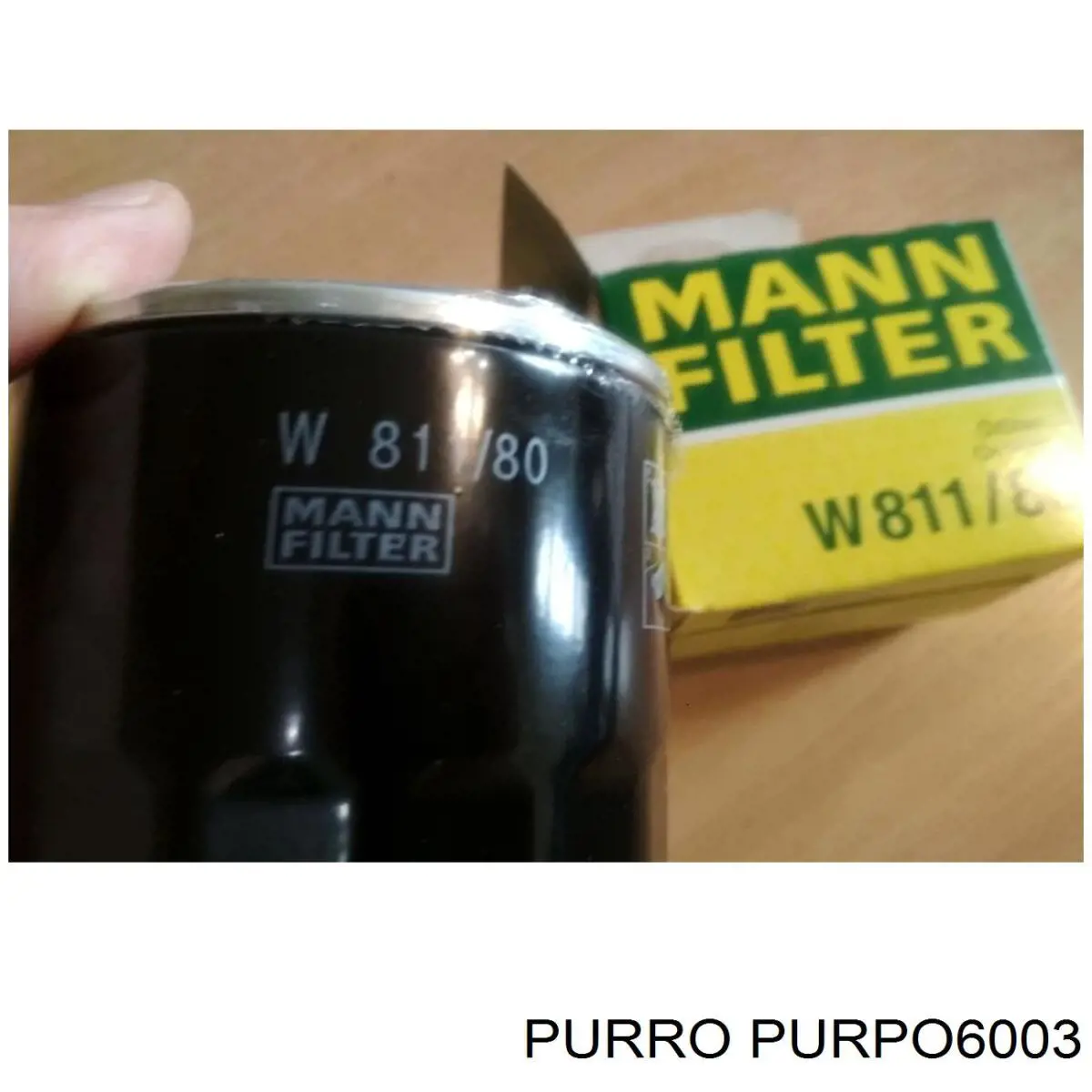 Масляный фильтр PURPO6003 Purro