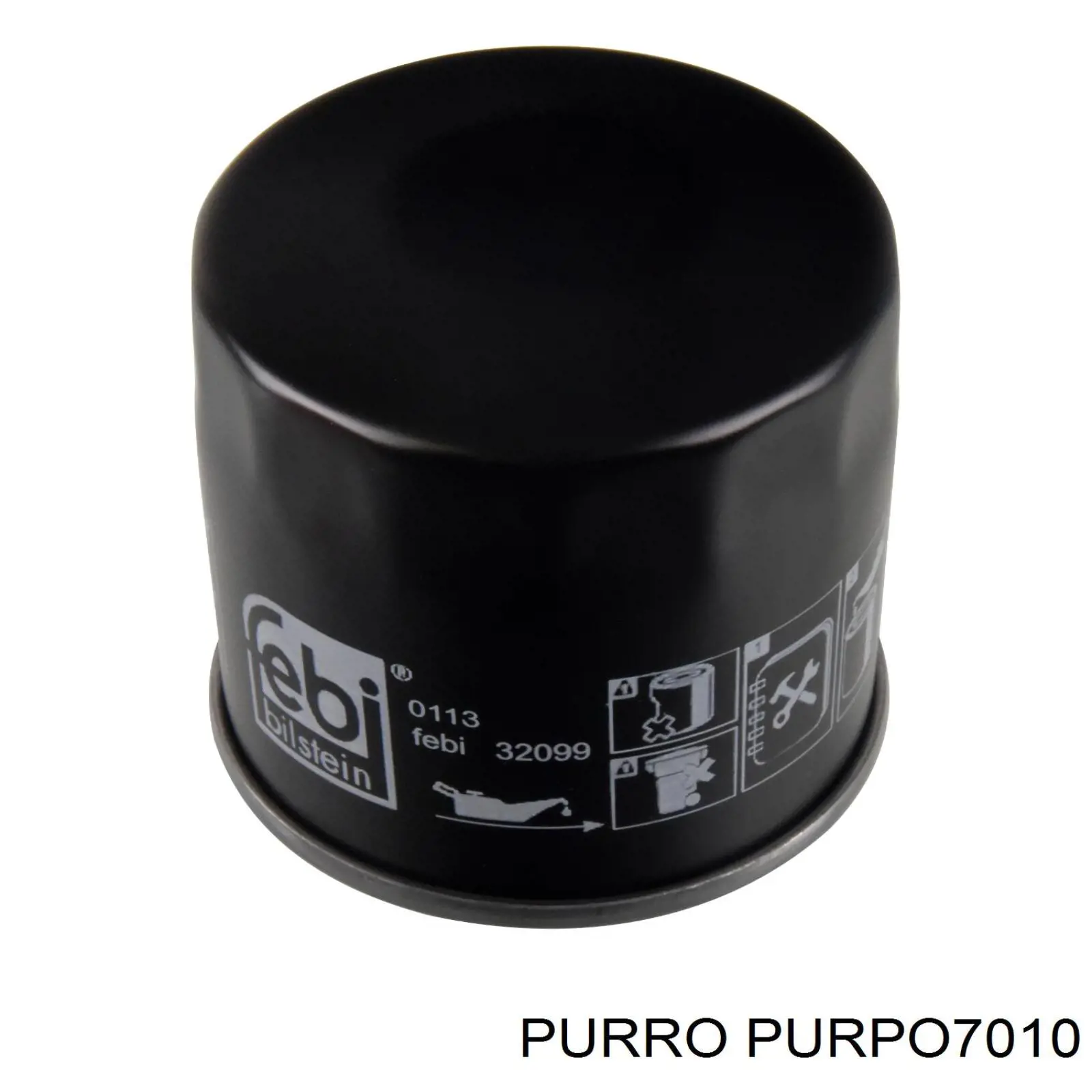 Фильтр масла Purro PURPO7010