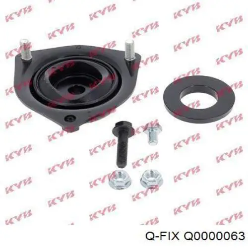 Подшипник опорный амортизатора, переднего Q-fix Q0000063 цена, от 6.97 USD