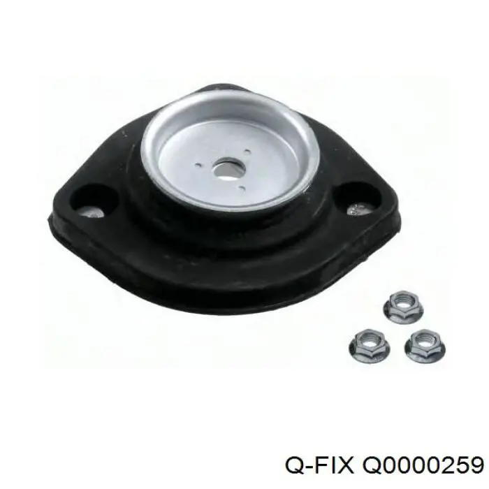 Підшипник опорний амортизатора, переднього Q0000259 Q-fix