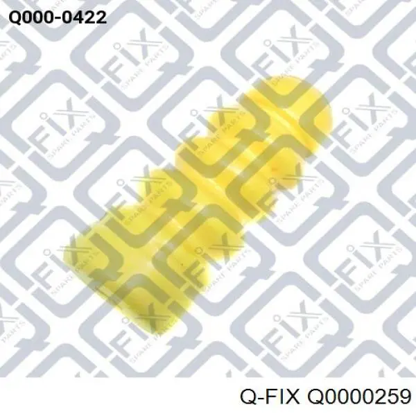 Підшипник опорний амортизатора, переднього Q0000259 Q-fix