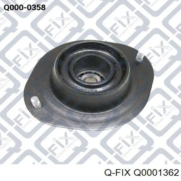 Q000-1362 Q-fix проставка (резиновое кольцо пружины передней верхняя)