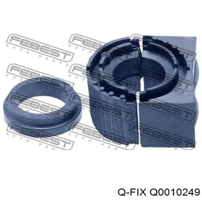 Q0010249 Q-fix Разрезная втулка стабилизатора