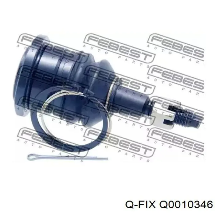 Втулка переднего стабилизатора Q-fix Q0010346 цена, от 1.86 USD