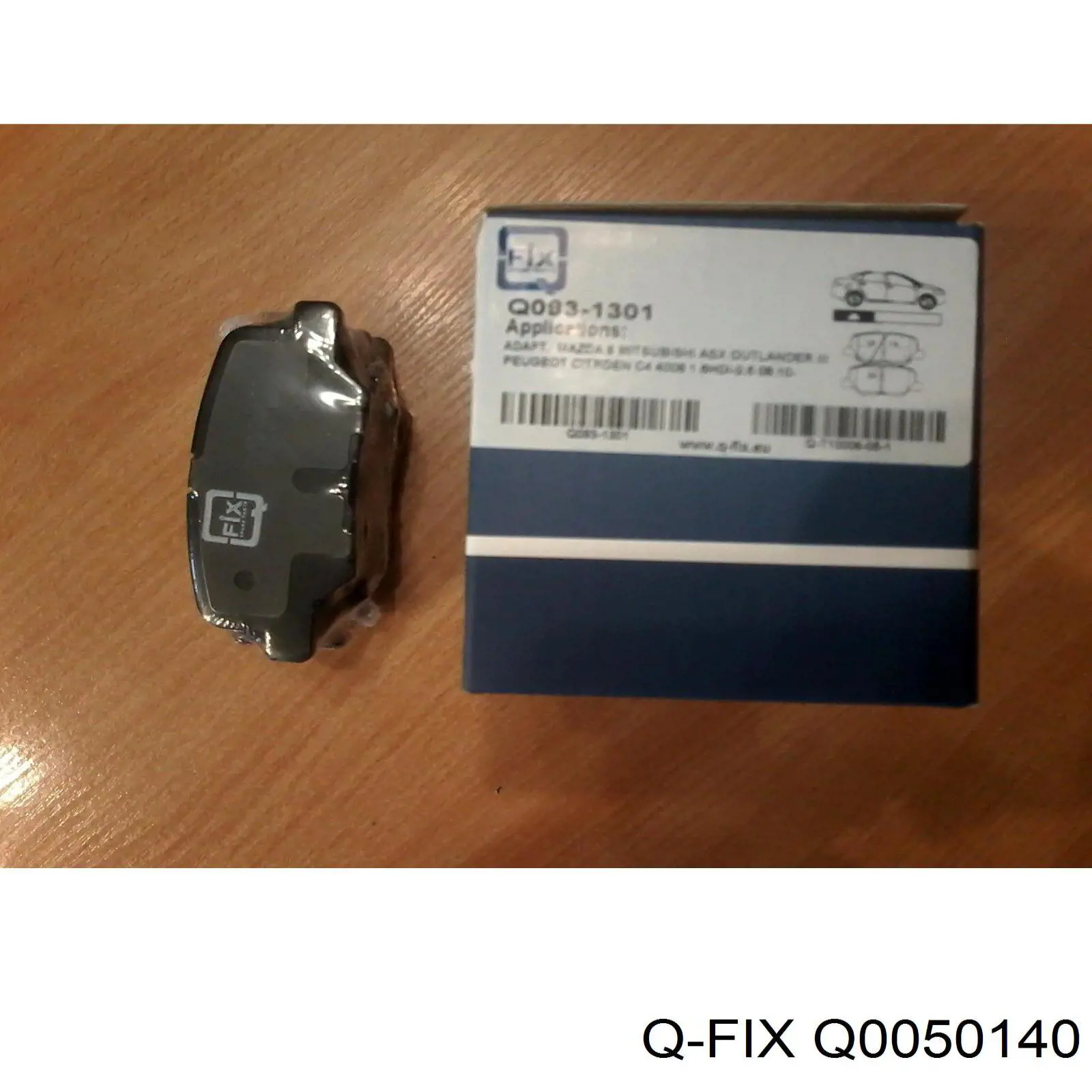 Сайлентблок заднего нижнего рычага Q0050140 Q-fix