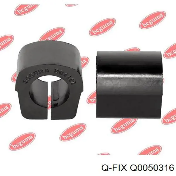 Сайлентблок передней подвески Q-fix Q0050316 цена, от 4.43 USD
