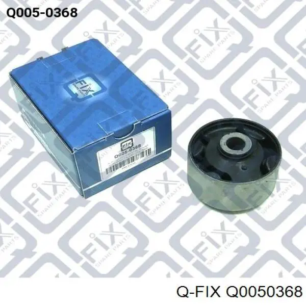 Сайлентблок траверсы крепления заднего редуктора левый Q0050368 Q-fix