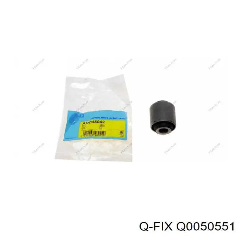 Q0050551 Q-fix Сайлентблок задней тяги