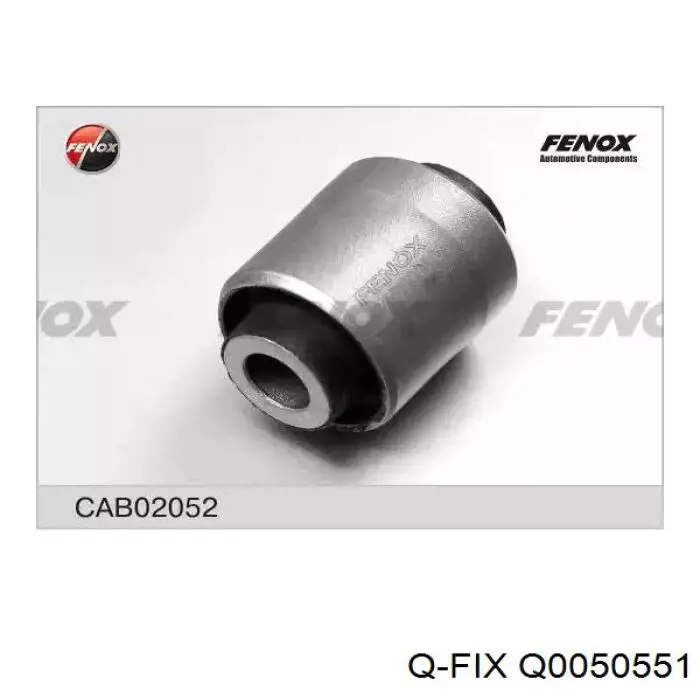 Купить Q0050551 Q-fix Сайлентблок заднего нижнего рычага