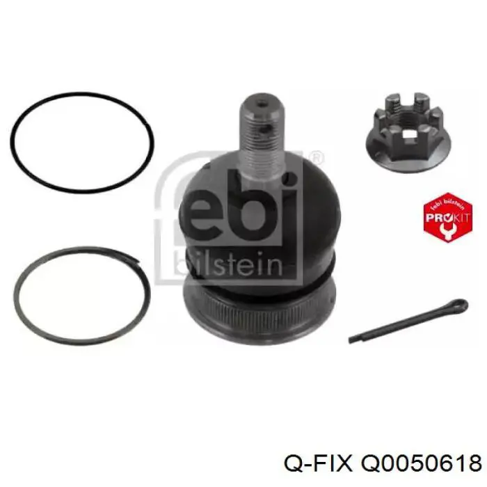 Сайлентблок верхнего переднего рычага Q-fix Q0050618