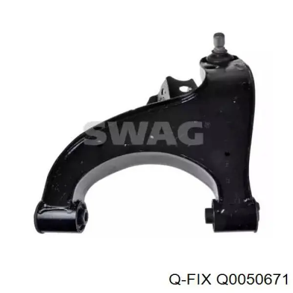 Сайлентблок заднего нижнего рычага Q-fix Q0050671