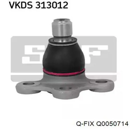 Купить Q0050714 Q-fix Сайлентблок нижний передней подвески
